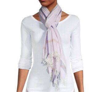 Eileen Fisher Wisteria Cotton Scarf